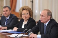 Путин 25 декабря встретится с руководством Госдумы и Совфеда