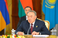 Назарбаев пожелал Путину удачи на предстоящих президентских выборах