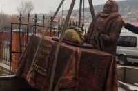 В Челябинской области поставили памятник пельменю