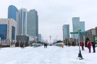Снежный буран накрыл Астану и другие районы Казахстана