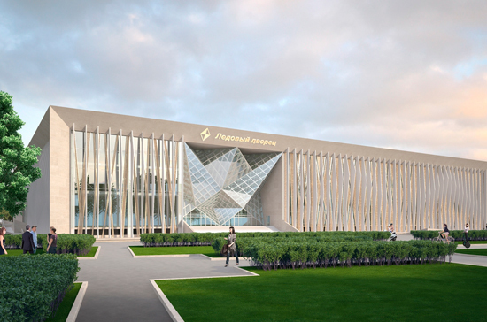 Ледовый дворец и бассейн с раздвижной крышей откроют в «Лужниках» в 2019 году