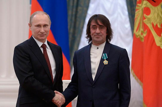 Владимир Путин поздравил дирижёра Юрия Башмета с юбилеем