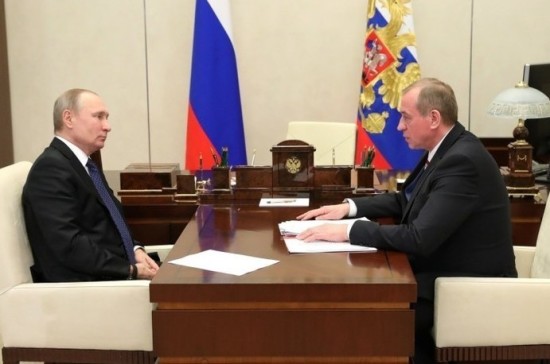 Путин обещал помочь со строительством ледового стадиона в Иркутске