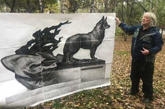 В Хабаровском крае появится памятник собаке, ждавшей хозяина 12 лет на месте его гибели