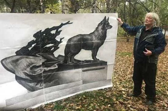 В Хабаровском крае появится памятник собаке, ждавшей хозяина 12 лет на месте его гибели