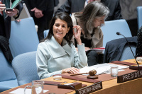 Постпред США при ООН ответила предложившему ей «заткнуться» представителю Палестины