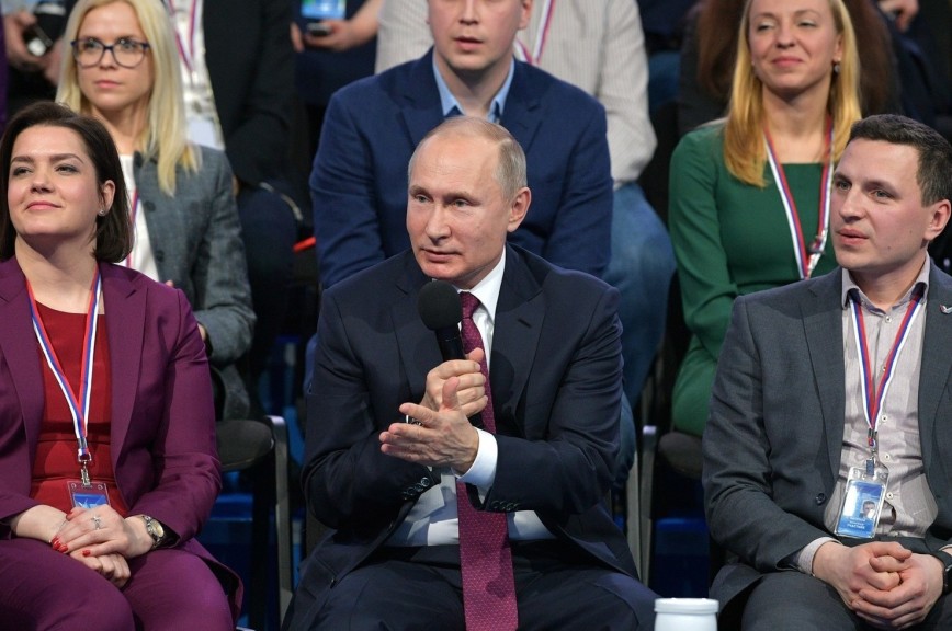 Путин рассказал, в чем заключается сила духа России