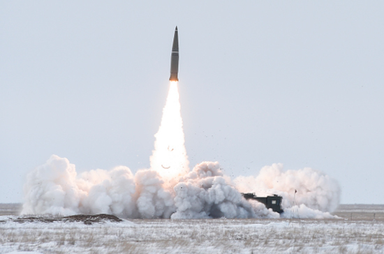 Под Астраханью испытали «Искандер-М»