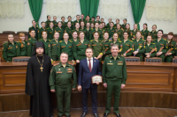 Романов посетил Военную академию связи в Санкт-Петербурге