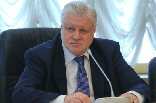 Миронов назвал закономерной победу Путина на выборах президента 