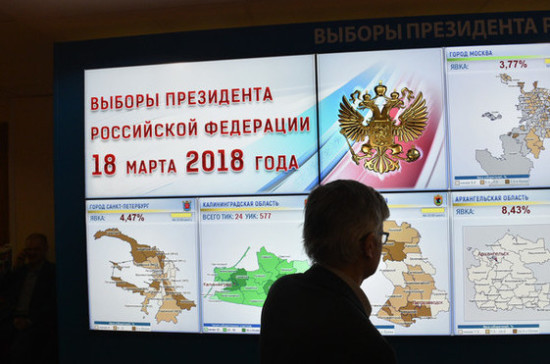 На выборах президента проголосовало рекордное число россиян