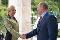 Президент Хорватии поздравила Путина с избранием на пост главы государства