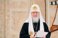 Патриарх Кирилл поздравил Путина с победой на выборах