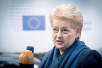 Президент Литвы выступила против досрочных выборов в сейм
