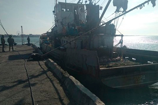 Экипаж крымского судна «Норд» выпустили на свободу