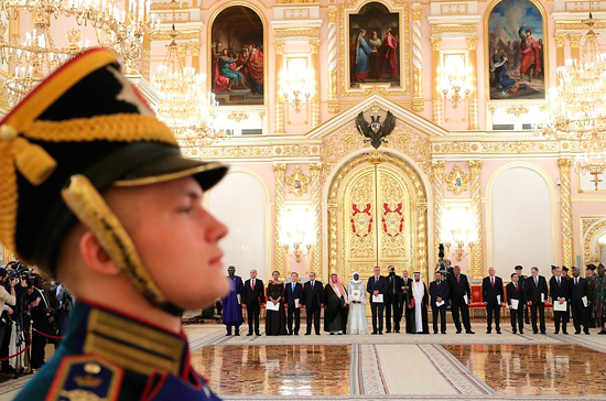 Путин принял верительные грамоты у послов 17 стран