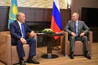 Путин и Назарбаев осудили атаку на Сирию