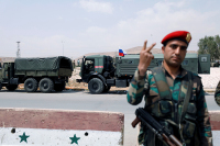 Очередной конвой эвакуирует боевиков из Дамаска, сообщают СМИ