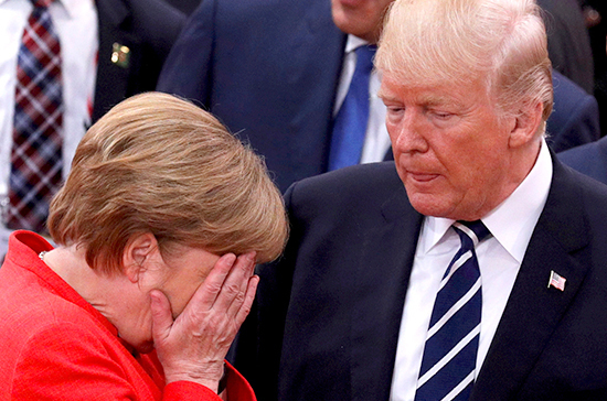 Меркель и Трамп обсудят «поведение России»