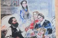 Семья для Карла Маркса была высшей ценностью. Его дочь Элеонора писала: «Не будет преувеличением, если я скажу, без Женни фон Вестфален Карл Маркс никогда не мог бы стать тем, кем он был».Фото: ПГ / Юрий Инякин