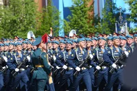 Проход военнослужащих Воздушно-Десантных Войск.Фото: ПГ/Юрий Инякин