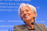 МВФ подтвердил участие Лагард в ПМЭФ
