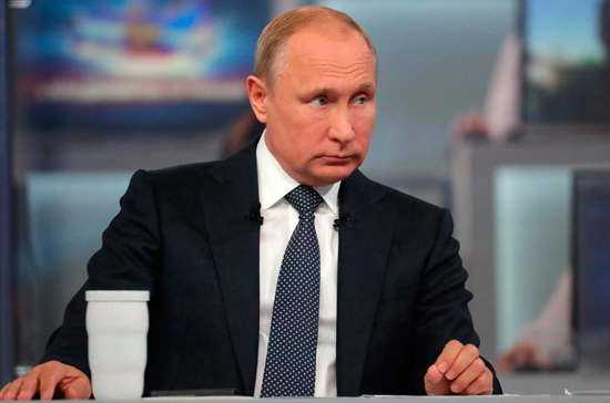 Путин: налог с продаж приведет к росту инфляции