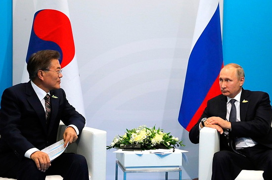 Путин и Мун Чжэ Ин на встрече в Москве обсудят ситуацию на Корейском полуострове