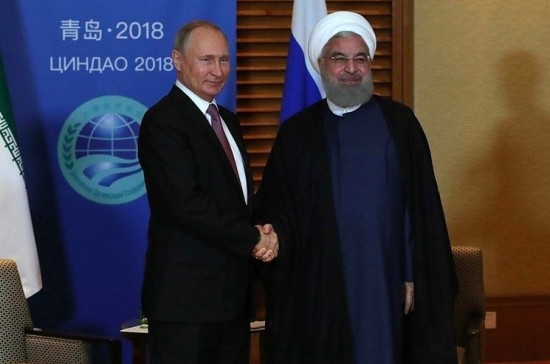 Путин на встрече с Роухани отметил успешное сотрудничество с Ираном по Сирии