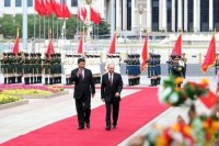 Путин и Си Цзиньпин приготовили блюда китайской кухни