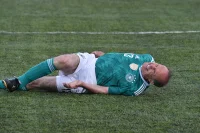 Хоть игра и носила товарищеский характер, борьба между командами Госдумы и Бундестага была нешуточной. Фото: ПГ/Игорь Самохвалов