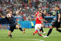 Более 14 млн россиян посмотрели матч Россия — Хорватия