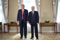 Встреча Владимира Путина и Дональда Трампа завершилась в Хельсинки