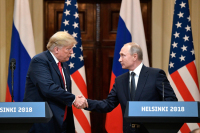 СМИ: Трамп отказался от «жёсткой позиции» по отношению к Путину на встрече в Хельсинки