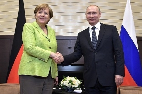 Переговоры Путина и Меркель продлились три часа