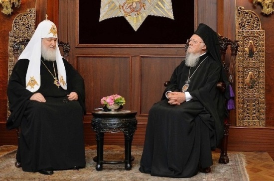 Патриарх Кирилл рассказал о переговорах с патриархом Варфоломеем