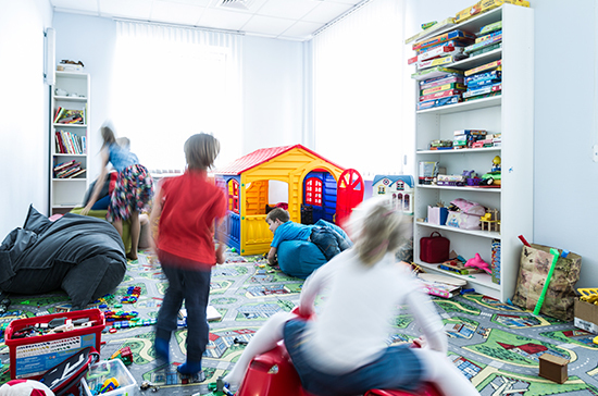В офисах откроют детские комнаты