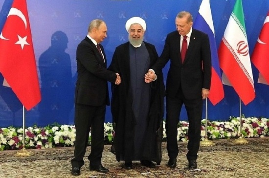Лидеры России, Турции и Ирана приняли декларацию по итогам саммита в Тегеране