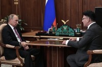Песков: Путин и Жаров на встрече не обсуждали ситуацию вокруг Telegram