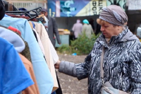 В Казани открылся новый пункт сбора помощи бездомным