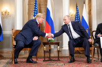 Песков: подготовки встречи Путина и Трампа на полях предстоящих саммитов пока не ведётся