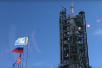 Ракета с новым экипажем МКС стартовала с Байконура