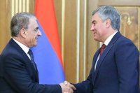 Володин провёл встречу со спикером парламента Армении