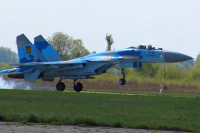 На Украине разбился самолёт Су-27