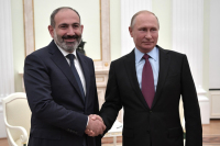 Путин обсудил с Пашиняном сотрудничество в рамках евразийской интеграции