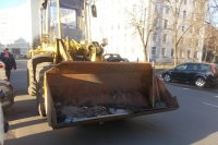 В Петербурге за неделю вывезли более 380 тонн уличного мусора