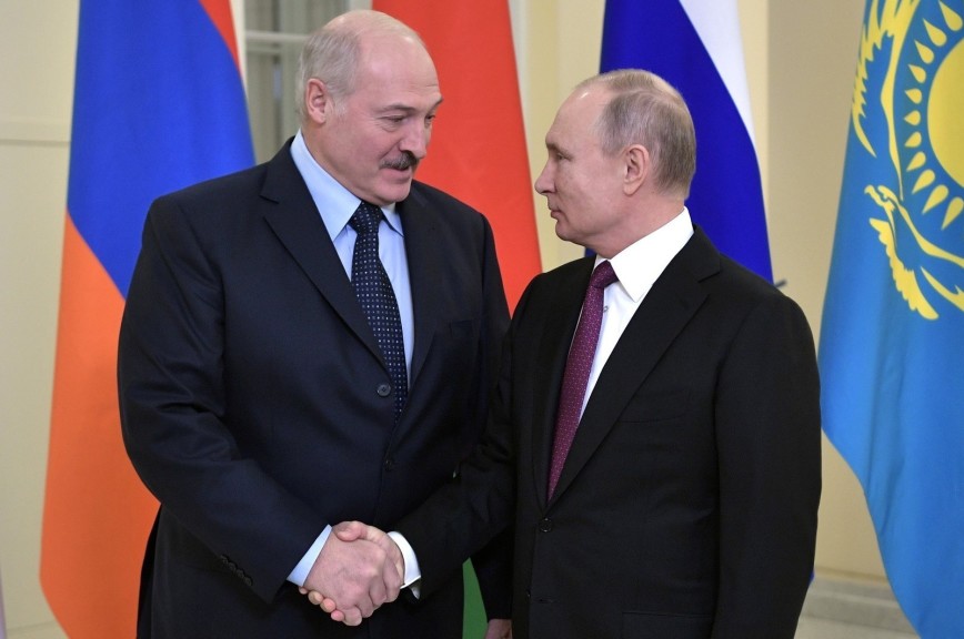 Путин и Лукашенко поспорили о цене на газ