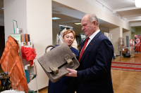В Госдуме открылась выставка «Лён — культурное и этническое наследие России»