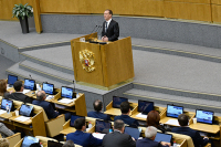 Медведев поблагодарил депутатов Госдумы за сотрудничество