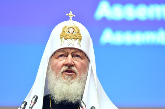 Патриарх Кирилл назвал полным провалом итоги «объединительного собора» в Киеве